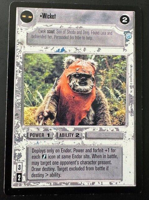 Wicket [Limited] Star Wars CCG Endor