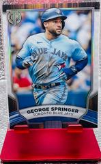 George Springer #33 Baseball Cards 2022 Topps Tribute Prices