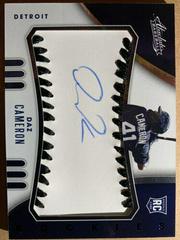 Daz Cameron [Material Signature Black] #138 Baseball Cards 2021 Panini Absolute Prices