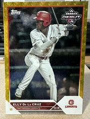 Elly De La Cruz [Foilfractor] #PD-170 Baseball Cards 2023 Topps Pro Debut Prices