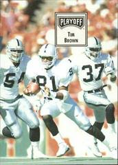 Tim Brown #21 Football Cards 1993 Playoff Contenders Prices