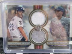 Freddie Freeman / Clayton Kershaw [Gold Dual Player] #DR2-KF Baseball Cards 2024 Topps Tribute Dual Relic Prices