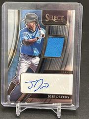 Jose Devers #S-JD Baseball Cards 2022 Panini Select Signatures Prices