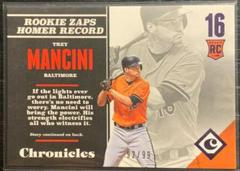 Trey Mancini Baseball Cards 2017 Panini Chronicles Prices