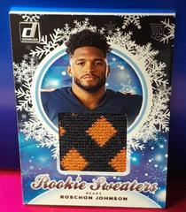 Roschon Johnson #HS-RJO Football Cards 2023 Panini Donruss Rookie Holiday Sweater Prices