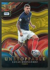Lucas Hernandez [Gold] Soccer Cards 2022 Panini Select FIFA Unstoppable Prices