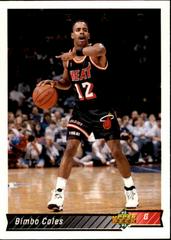 Bimbo Coles #121 Basketball Cards 1992 Upper Deck Prices