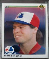 Mark Langston Baseball Cards 1990 Upper Deck Prices