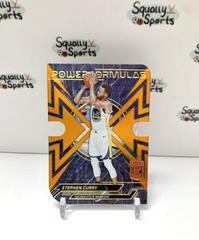Stephen Curry [Orange Die Cut] #15 Basketball Cards 2022 Panini Donruss Elite Power Formulas Prices