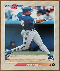 Derek Bell [Foil] #559 Baseball Cards 1992 Bowman Prices