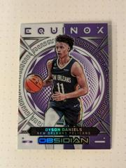 Dyson Daniels [Purple Flood] #11 Basketball Cards 2022 Panini Obsidian Equinox Prices