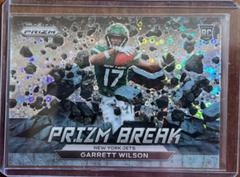 Garrett Wilson [No Huddle] Football Cards 2022 Panini Prizm Break Prices