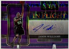 Jason Williams [Purple Pulsar] #IF-JWL Basketball Cards 2021 Panini Select In Flight Signatures Prices