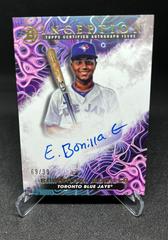 Enmanuel Bonilla #PPA-EBA Baseball Cards 2023 Bowman Inception Primordial Prospect Autograph Prices