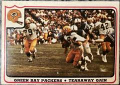 Green Bay Packers [Tearaway Gain] Football Cards 1976 Fleer Team Action Prices