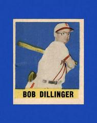 Bob Dillinger Baseball Cards 1948 Leaf Prices