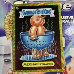 MEGHAN Strainer [Yellow Wave] 2023 Garbage Pail Kids Chrome Prices