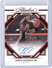 Jaren Jackson Jr. [Ruby] #16 Basketball Cards 2022 Panini Flawless Finishes Auto Prices