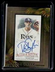 Richie Shaffer #AGA-RS Baseball Cards 2016 Topps Allen & Ginter Framed Mini Autographs Prices