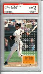 Barry Bonds #42 Baseball Cards 1997 Topps Stars Prices