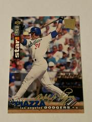 Mike Piazza [Gold Signature] #90 Baseball Cards 1995 Collector's Choice Se Prices