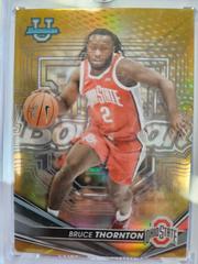Bruce Thornton [Gold] #12 Basketball Cards 2022 Bowman University Best Prices
