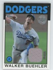 Walker Buehler #86R-WB Baseball Cards 2021 Topps 1986 Baseball 35th Anniversary Relics Prices