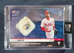 Bryce Harper [Game Used Base Relic B] #13PH-B Baseball Cards 2019 Topps Now Prices