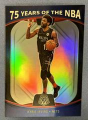 Kyrie Irving #78 Basketball Cards 2021 Panini Mosaic 75 Years of the NBA Prices