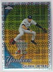 Derek Jeter [Xfractor] Baseball Cards 2010 Topps Chrome Prices