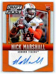 Nick Marshall [Autograph Orange Prizm] #229 Football Cards 2015 Panini Prizm Collegiate Draft Picks Prices