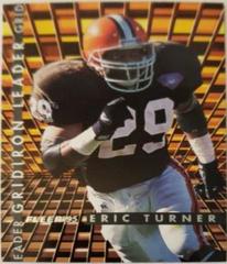 Eric Turner #8 Football Cards 1995 Fleer Gridiron Leaders Prices