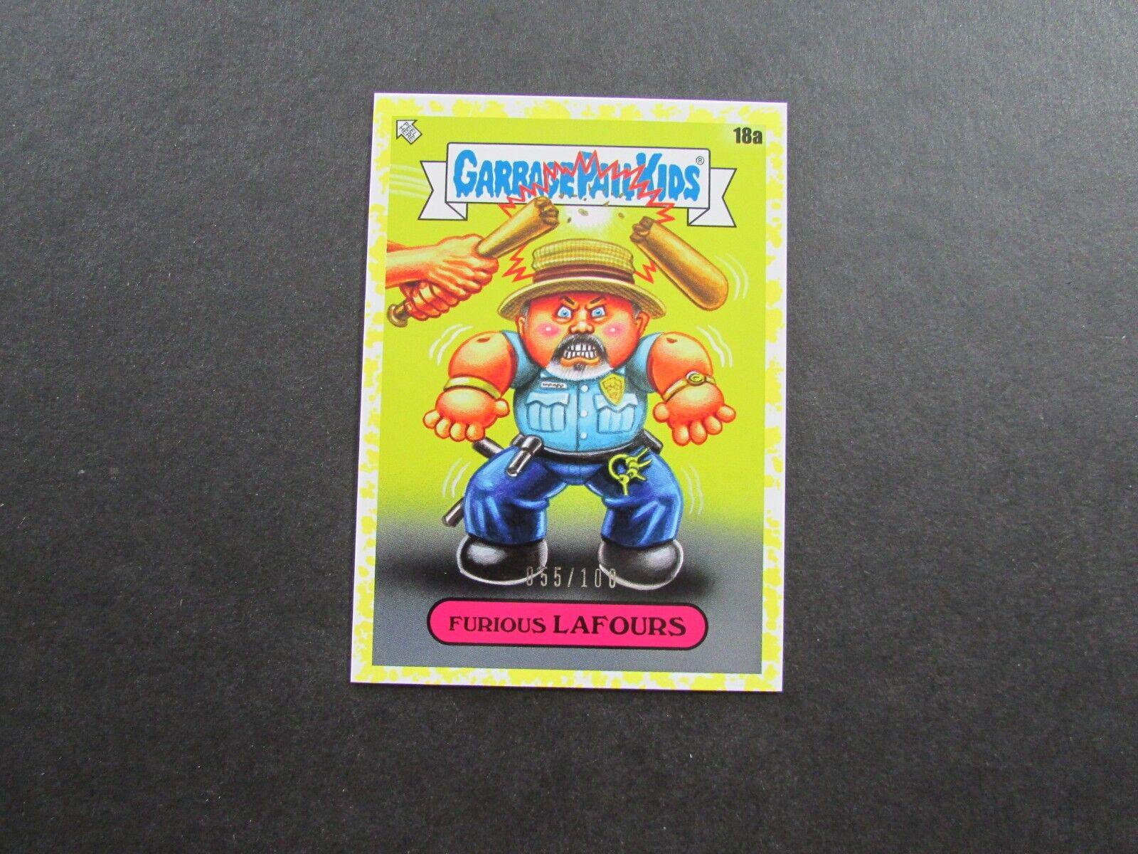 Furious LAFOURS [Yellow] #18a Prices | Garbage Pail Kids X View Askew ...