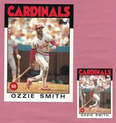 Ozzie Smith #53 Baseball Cards 1986 Topps Super Prices