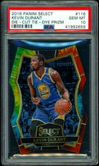 Kevin Durant [Tie Dye Prizm] #116 Basketball Cards 2016 Panini Select Prices