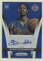 Spencer Dinwiddie #24 Basketball Cards 2014 Panini Prizm Rookie Autographs Blue Prices