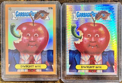 DWIGHT Bite [Orange] #121b 2020 Garbage Pail Kids Chrome