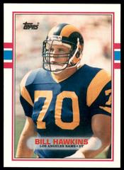 Bill Hawkins Football Cards 1989 Topps Traded Prices