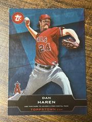 Dan Haren #TT-2 Baseball Cards 2011 Topps Toppstown Prices
