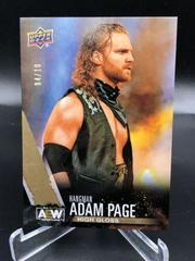 Hangman Adam Page [High Gloss] #7 Wrestling Cards 2021 Upper Deck AEW Prices
