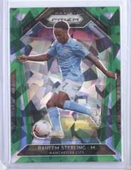 Raheem Sterling [Green Ice Prizm] #102 Soccer Cards 2020 Panini Prizm Premier League Prices