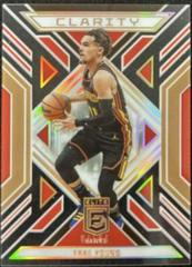 Trae Young [Gold] #10 Basketball Cards 2023 Donruss Elite Clarity Prices