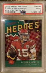 Patrick Mahomes II [Xtra Points Green] #12 Football Cards 2020 Panini Prestige Heroes Prices