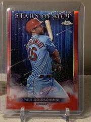 Paul Goldschmidt [Red] #SMLBC-54 Baseball Cards 2022 Topps Stars of MLB Chrome Prices