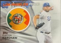 Clayton Kershaw #CFP-CK Baseball Cards 2022 Topps City Flag Patch Relics Prices