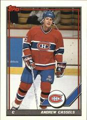 Andrew Cassels #176 Hockey Cards 1991 Topps Prices