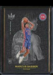 Marcus Sasser #153 Basketball Cards 2023 Panini Court Kings Prices
