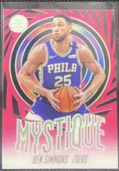 Ben Simmons [Pink] Basketball Cards 2019 Panini Illusions Mystique Prices