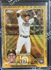 Manny Machado [Wave Gold] #106 Baseball Cards 2023 Topps Gilded Collection Prices