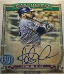 Fernando Tatis Jr [Bazooka Back] #FTJ Baseball Cards 2020 Topps Gypsy Queen Autographs Prices